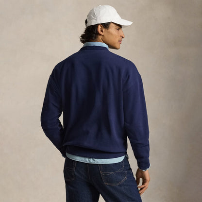 Polo Ralph Lauren Relaxed Fit Fleece Graphic Sweatshirt Newport Navy - The Sporting Lodge