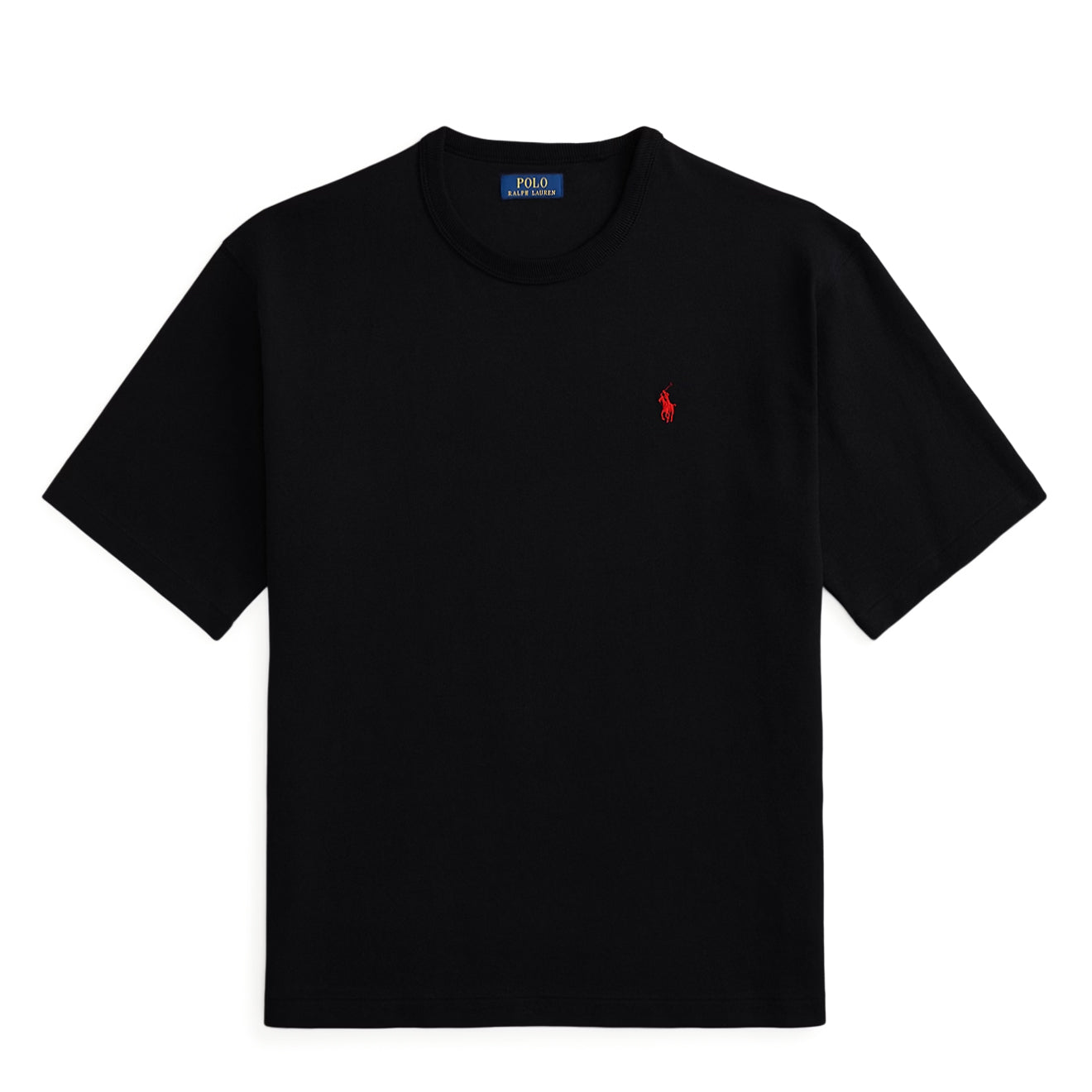 Polo Ralph Lauren Relaxed Fit Jersey Crewneck T-Shirt Polo Black - The Sporting Lodge