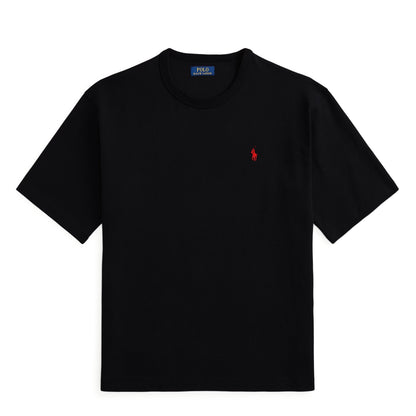Polo Ralph Lauren Relaxed Fit Jersey Crewneck T-Shirt Polo Black - The Sporting Lodge