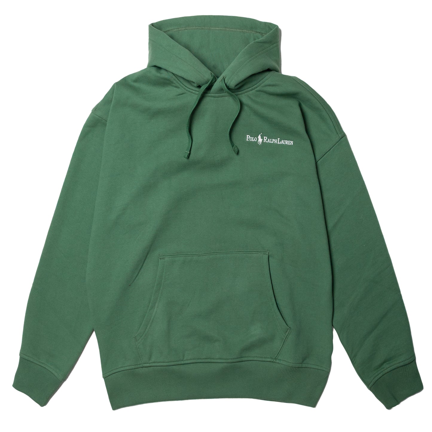 Polo Ralph Lauren Relaxed Fit Logo Fleece Hoodie Antique Green - The Sporting Lodge