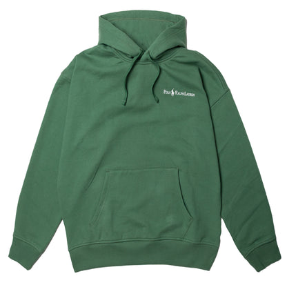 Polo Ralph Lauren Relaxed Fit Logo Fleece Hoodie Antique Green - The Sporting Lodge