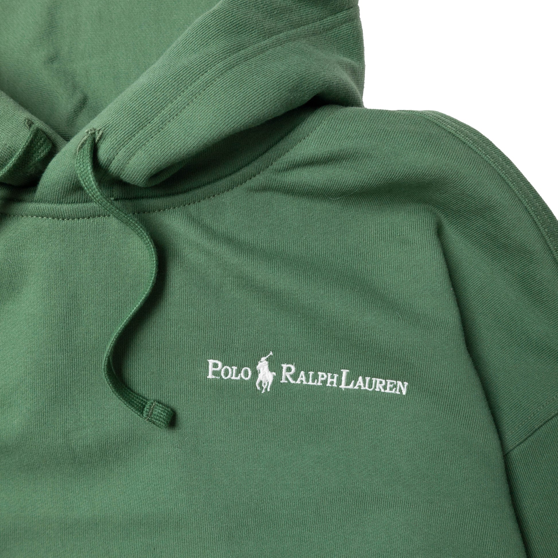 Polo Ralph Lauren Relaxed Fit Logo Fleece Hoodie Antique Green - The Sporting Lodge