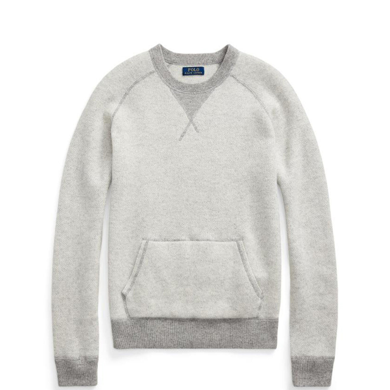 Polo Ralph Lauren Reversible Cashmere Sweater Grey Multi
