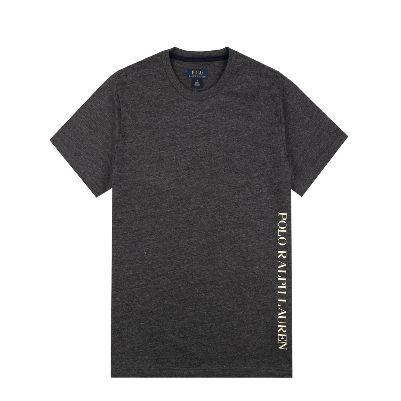 Polo Ralph Lauren S/S Crew Neck Sleep Top Charcoal Heather - The Sporting Lodge