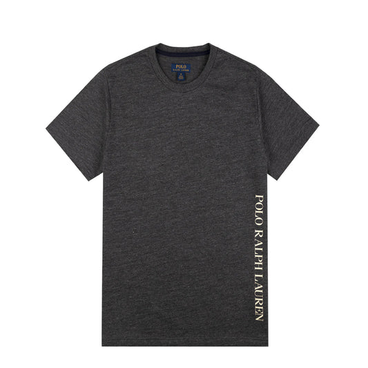 Polo Ralph Lauren S/S Crew Neck Sleep Top Charcoal Heather - The Sporting Lodge