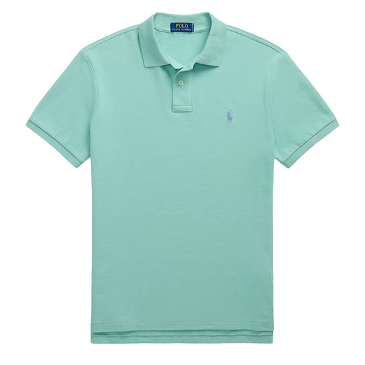 Polo Ralph Lauren Short Sleeve Knit Custom Slim Celadon