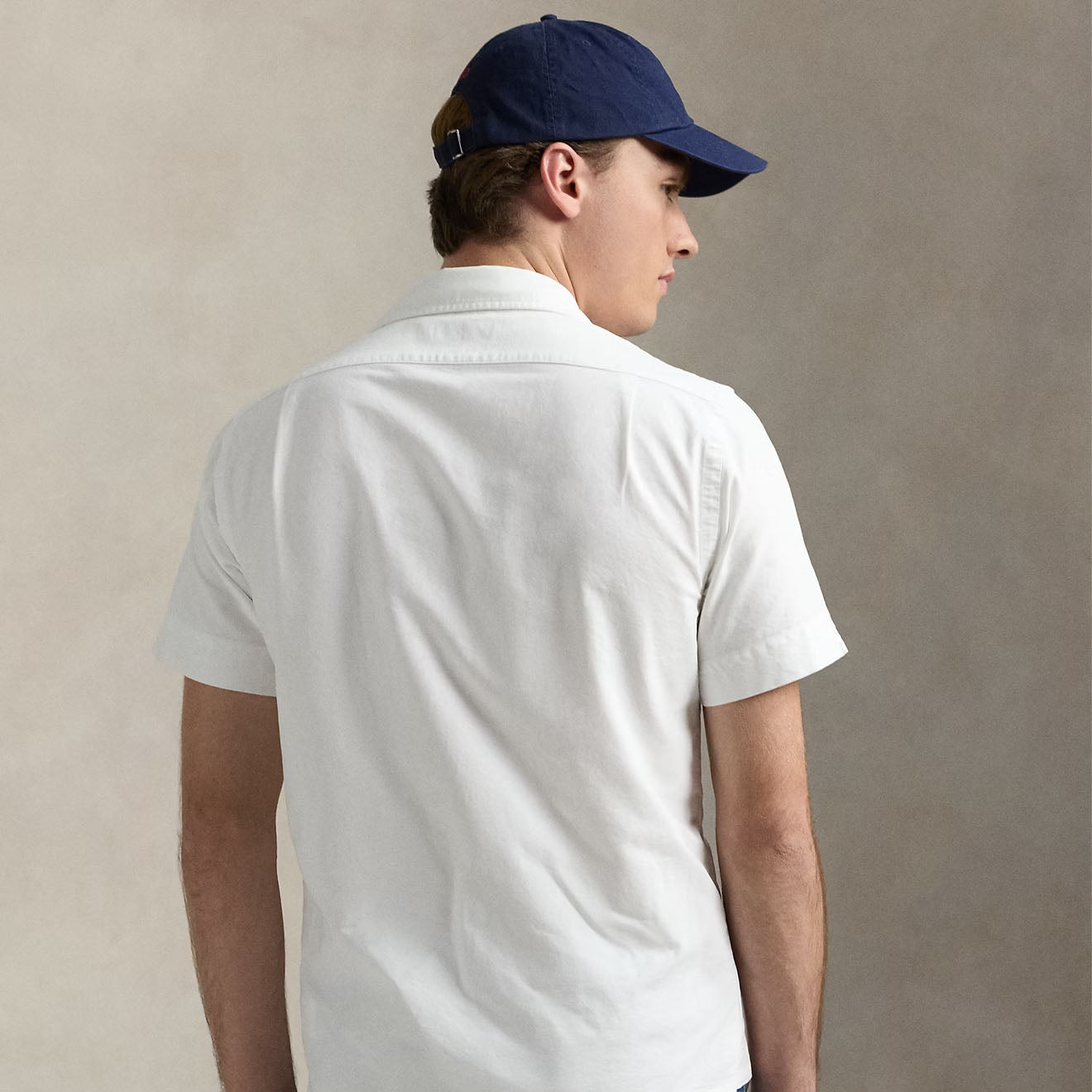 Polo Ralph Lauren Short Sleeve Sport Shirt Classic White - The Sporting Lodge