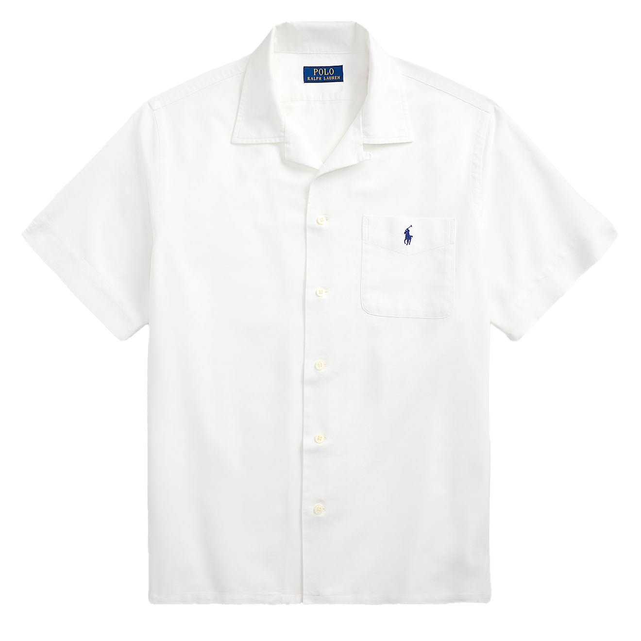 Polo Ralph Lauren Short Sleeve Sport Shirt Classic White - The Sporting Lodge