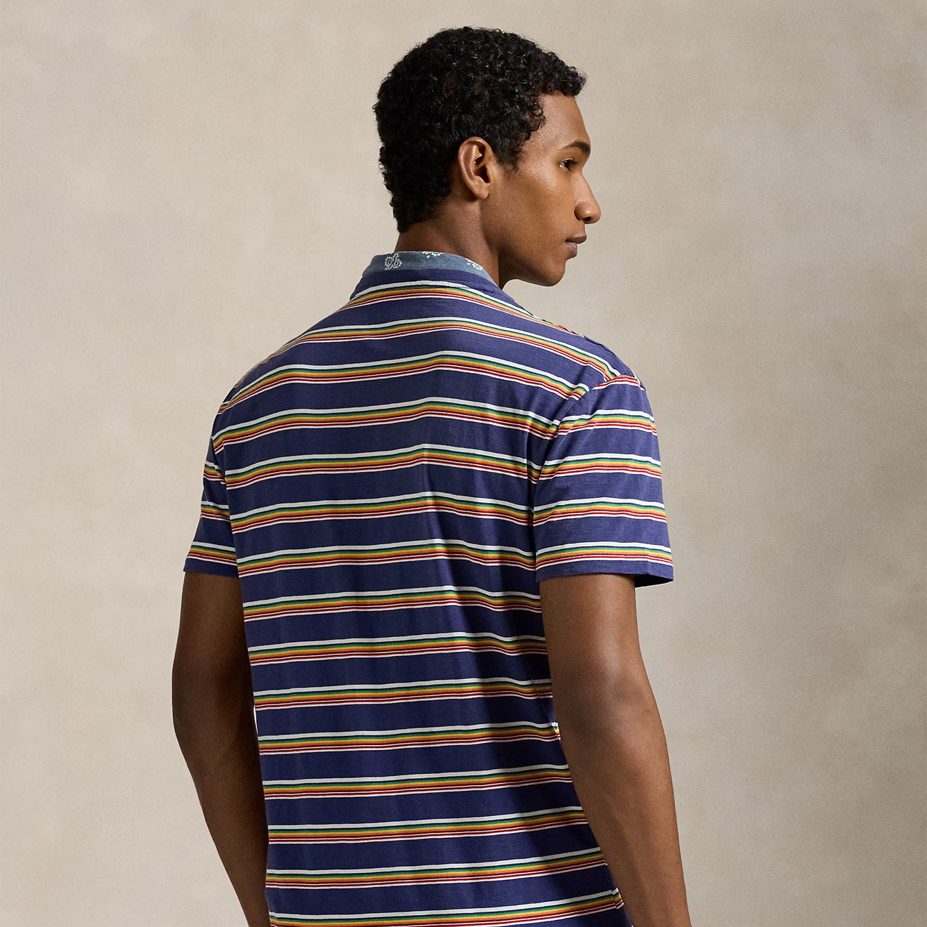 Polo Ralph Lauren Short Sleeve T Shirt Classic New Classic Navy Multi - The Sporting Lodge