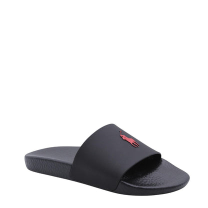 Polo Ralph Lauren Signature Pony Slide Navy / Red Pp - The Sporting Lodge