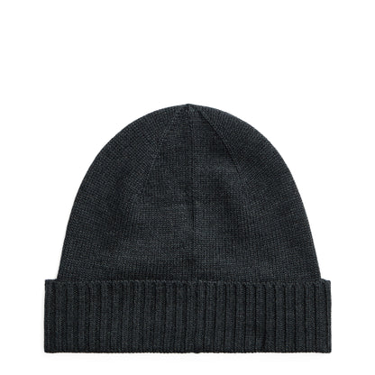 Polo Ralph Lauren Signature Pony Wool Beanie Dark Granite Heather