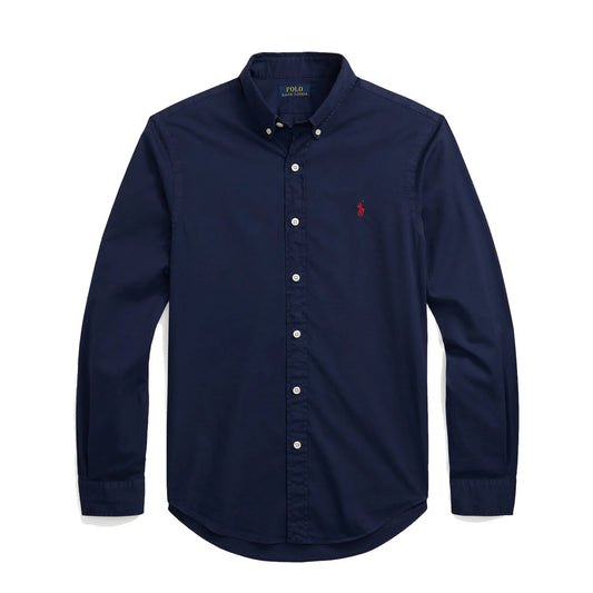 Polo Ralph Lauren Slim Fit Twill Shirt Newport Navy
