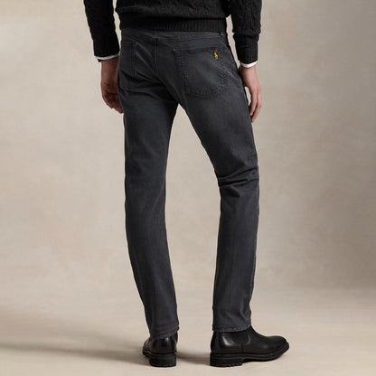 Polo Ralph Lauren Sullivan Slim Polo Pony Stretch Jean Mechanic Grey - The Sporting Lodge