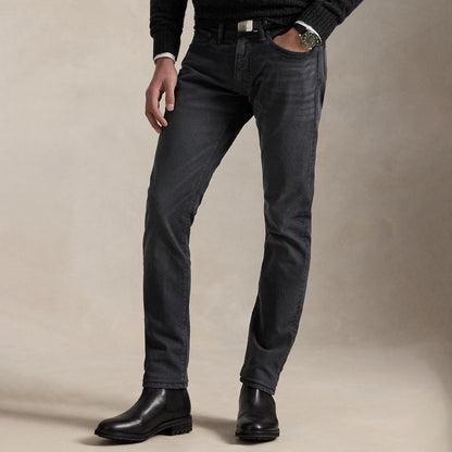 Polo Ralph Lauren Sullivan Slim Polo Pony Stretch Jean Mechanic Grey - The Sporting Lodge