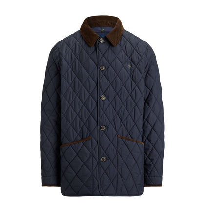 Polo Ralph Lauren The Beacon Quilted Barn Coat College Navy