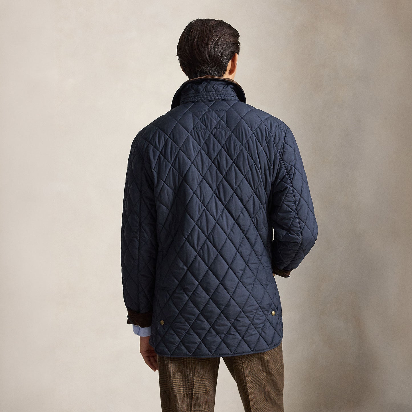 Polo Ralph Lauren The Beacon Quilted Barn Coat College Navy