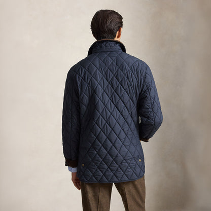 Polo Ralph Lauren The Beacon Quilted Barn Coat College Navy