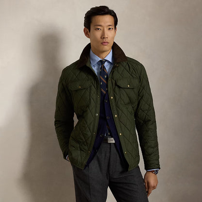 Polo Ralph Lauren The Beaton Quilted Jacket Company Olive