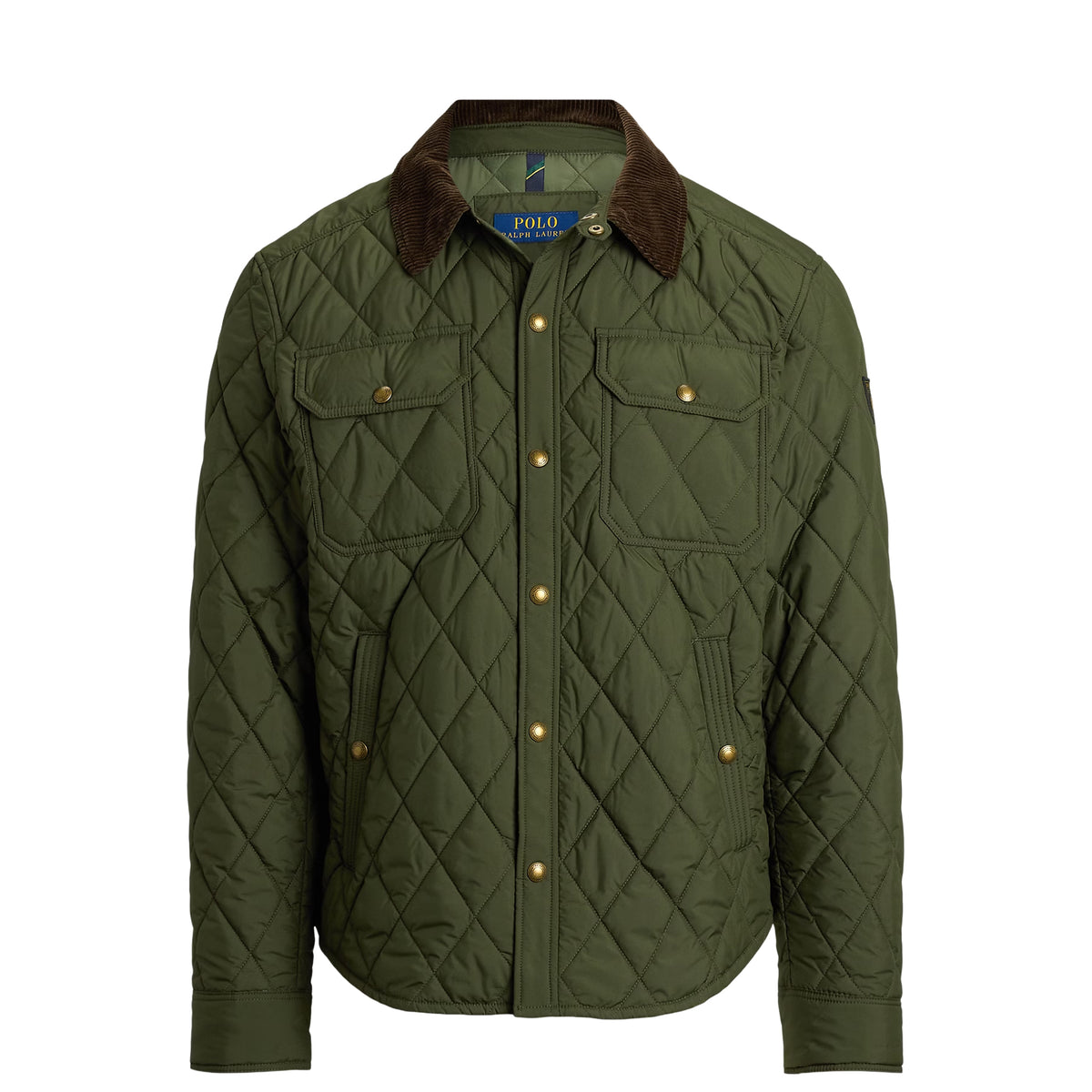Polo Ralph Lauren The Beaton Quilted Jacket Company Olive