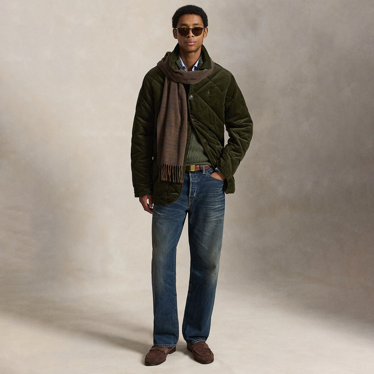Polo Ralph Lauren The Clarkfield Utility Jacket Canopy Olive