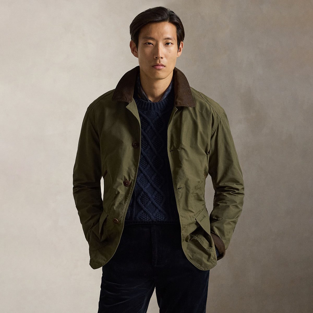 Polo Ralph Lauren The Clarkfield Utility Jacket Canopy Olive
