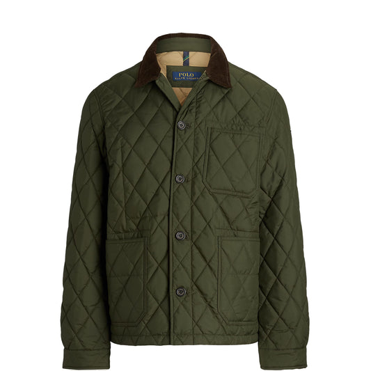 Polo Ralph Lauren The Beaton Quilted Jacket Company Olive - The Sporting Lodge
