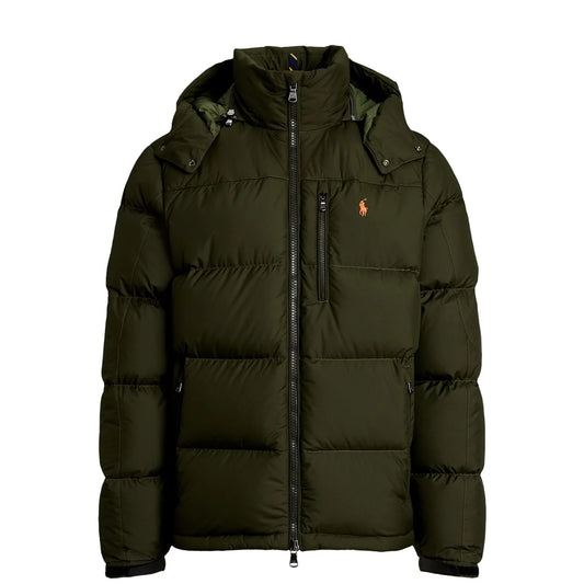 Polo Ralph Lauren The Gorham Down Jacket Company Olive - The Sporting Lodge