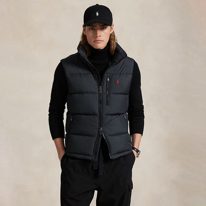 Polo Ralph Lauren The Gorham Down Vest Polo Black - The Sporting Lodge