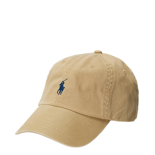 Polo Ralph Lauren The Iconic Cotton Chino Ball Cap Cafe Tan - The Sporting Lodge