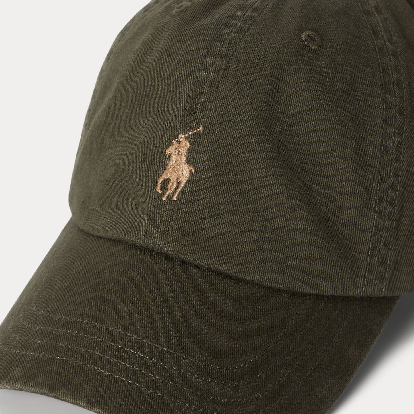 Polo Ralph Lauren The Iconic Cotton Chino Ball Cap Company Olive
