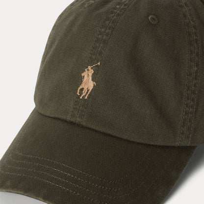 Polo Ralph Lauren The Iconic Cotton Chino Ball Cap Company Olive