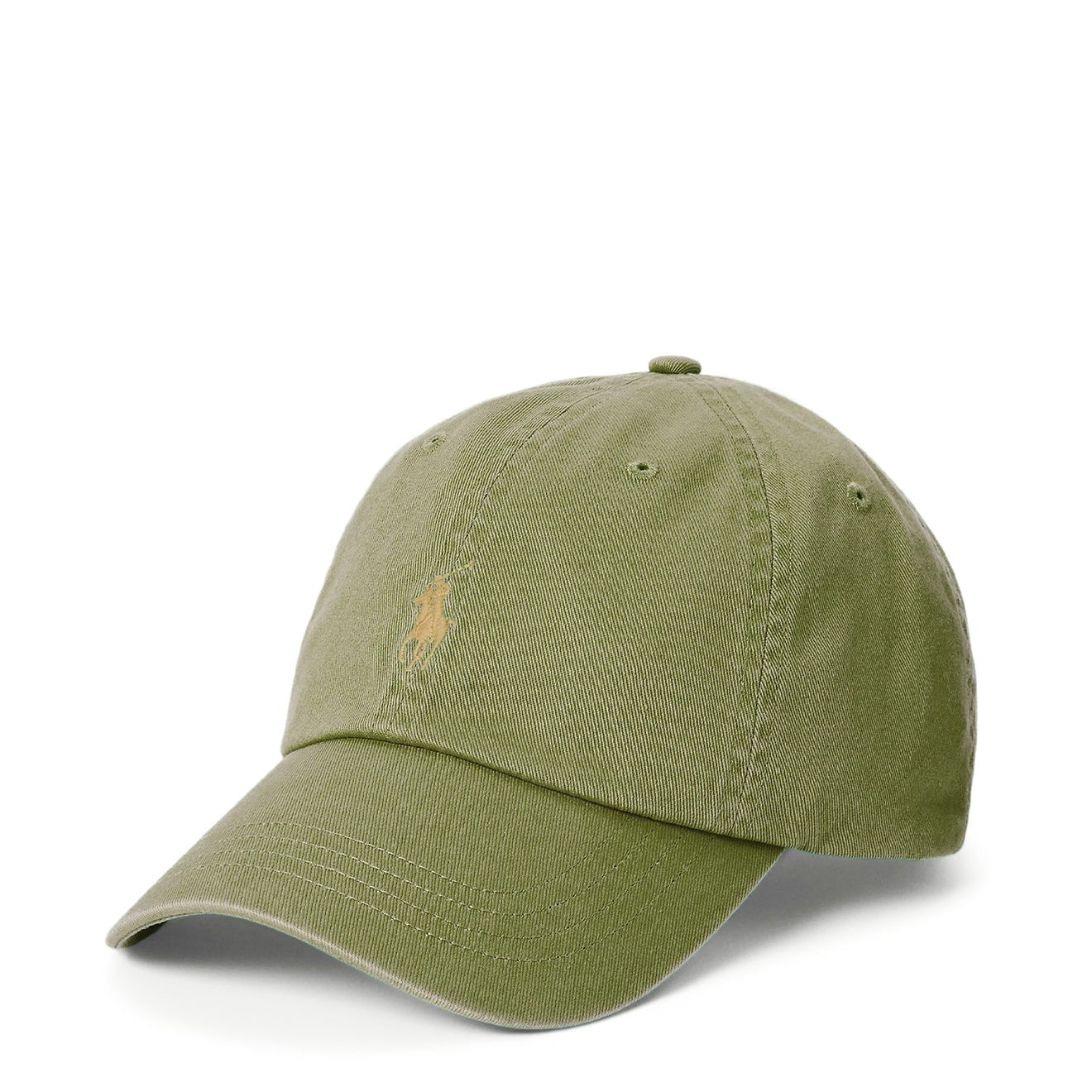 Polo Ralph Lauren The Iconic Cotton Chino Ball Cap Garden Trail / Cream - The Sporting Lodge