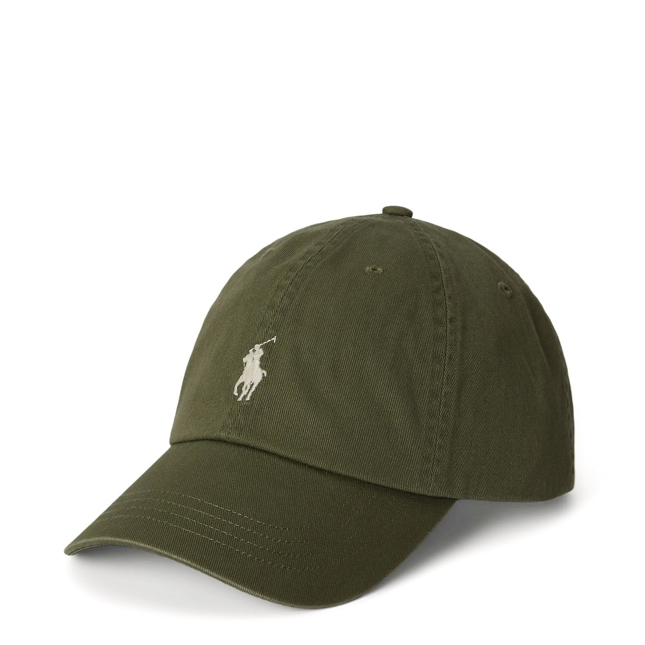 Polo Ralph Lauren The Iconic Cotton Chino Ball Cap Garden Trail / Cream