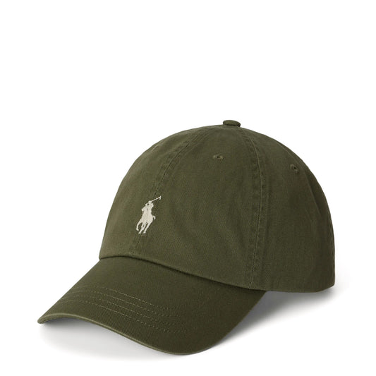 Polo Ralph Lauren The Iconic Cotton Chino Ball Cap Garden Trail / Cream