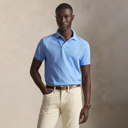 Polo Ralph Lauren The Iconic Mesh Polo Shirt Blue Lagoon