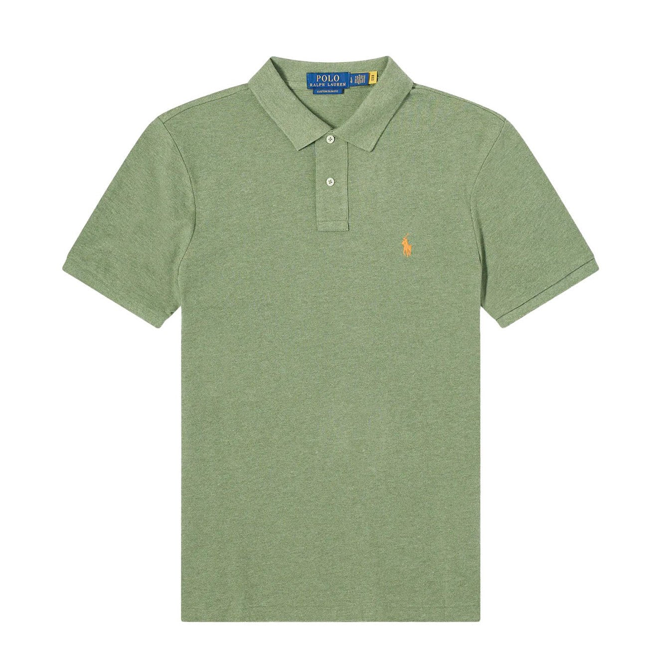 Polo Ralph Lauren The Iconic Mesh Polo Shirt Cargo Green Heather