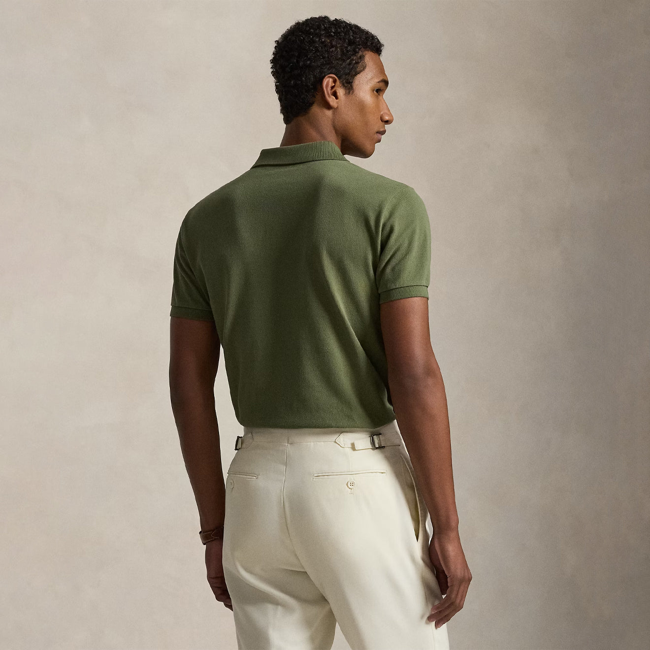 Polo Ralph Lauren The Iconic Mesh Polo Shirt Garden Trail - The Sporting Lodge