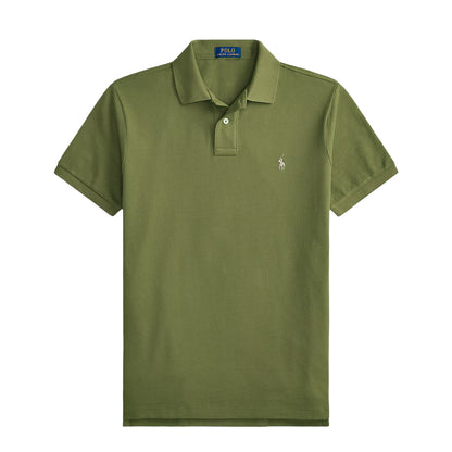 Polo Ralph Lauren The Iconic Mesh Polo Shirt Garden Trail - The Sporting Lodge
