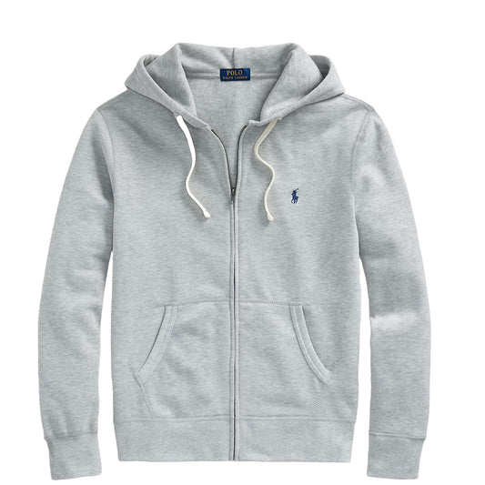 Polo Ralph Lauren The RL Fleece Hoodie Andover Heather - The Sporting Lodge
