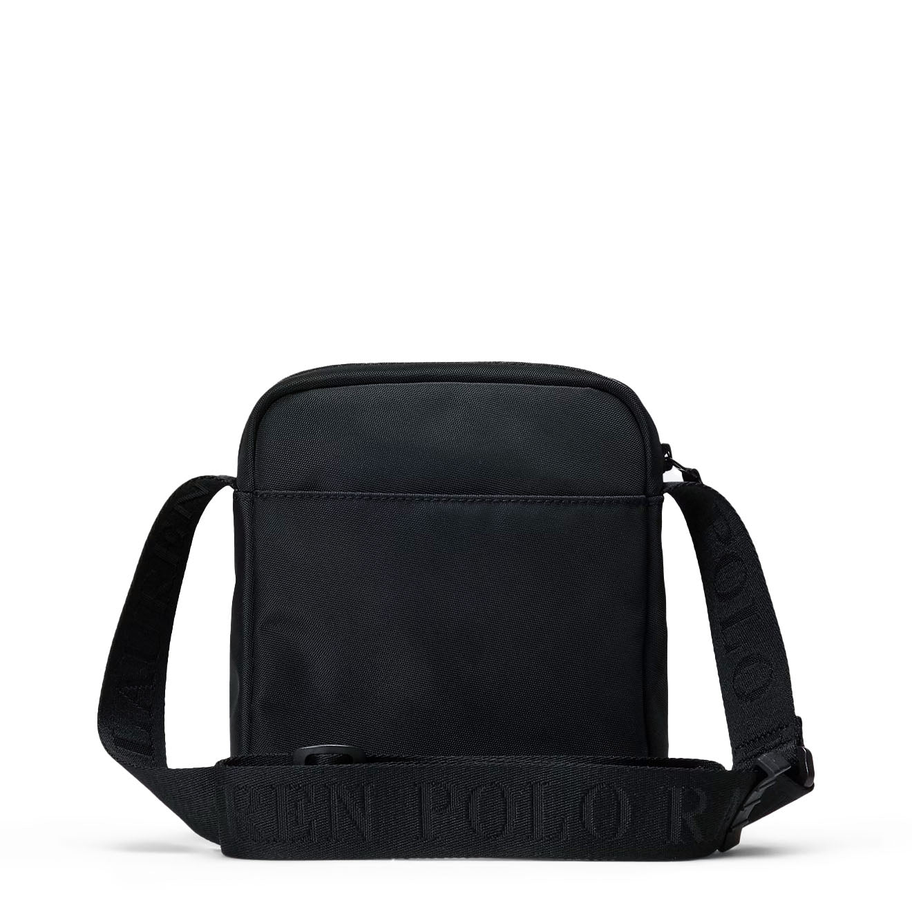 Polo Ralph Lauren Tonal Logo Crossbody Bag Black - The Sporting Lodge