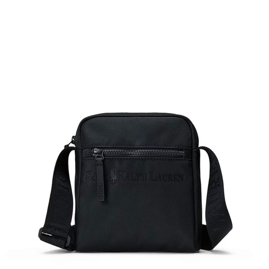Polo Ralph Lauren Tonal Logo Crossbody Bag Black - The Sporting Lodge
