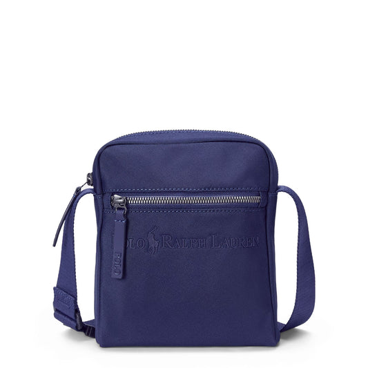 Polo Ralph Lauren Tonal Logo Crossbody Bag Newport Navy - The Sporting Lodge