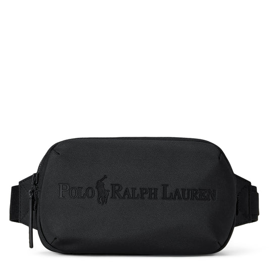 Polo Ralph Lauren Tonal Logo Waistpack Black - The Sporting Lodge