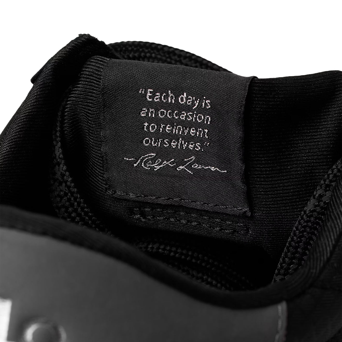 Polo Ralph Lauren Train 89 Nubuck & Oxford Trainer Black / Grey - The Sporting Lodge