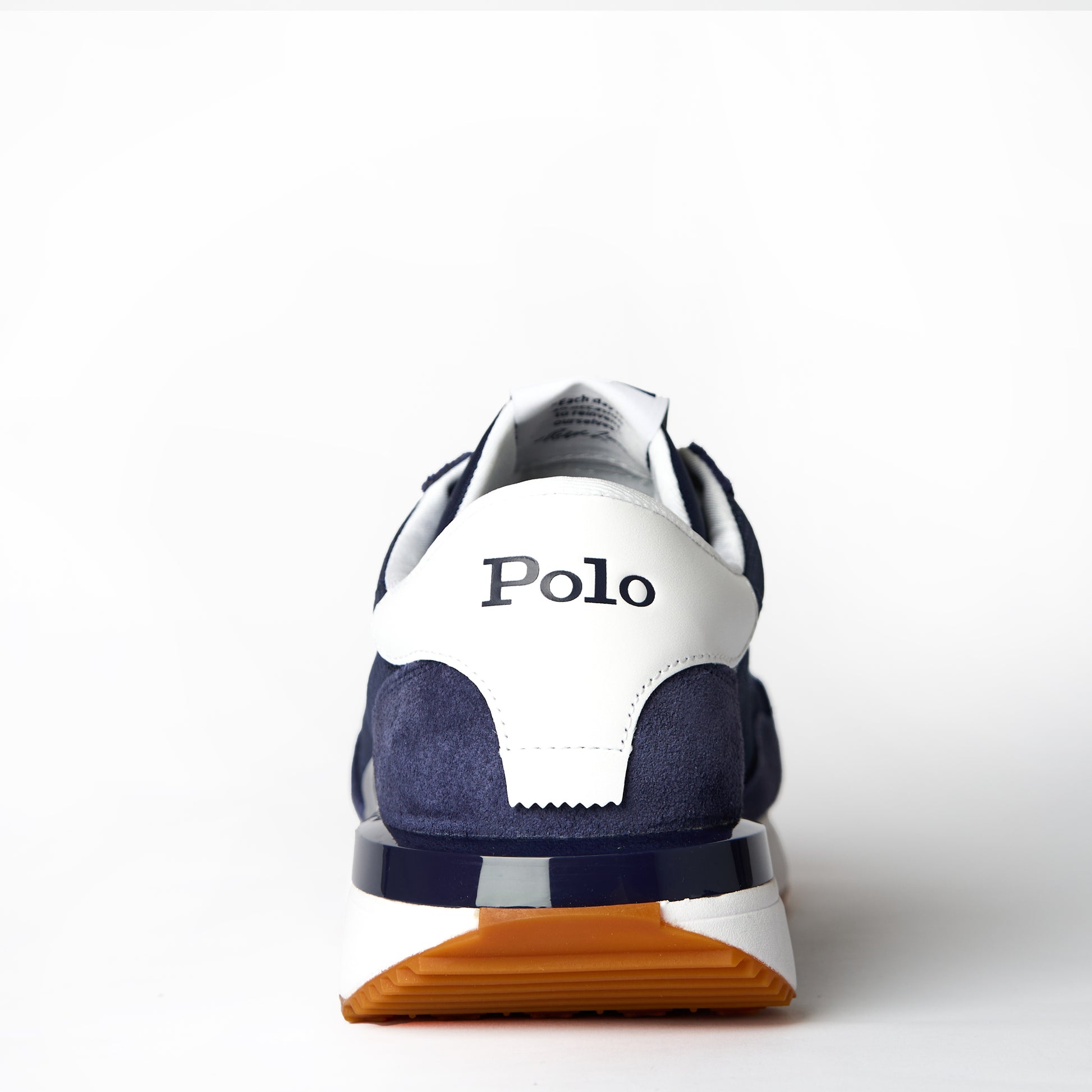 Polo Ralph Lauren Train 89 Suede / Oxford Trainer Navy / Multi PP - The Sporting Lodge