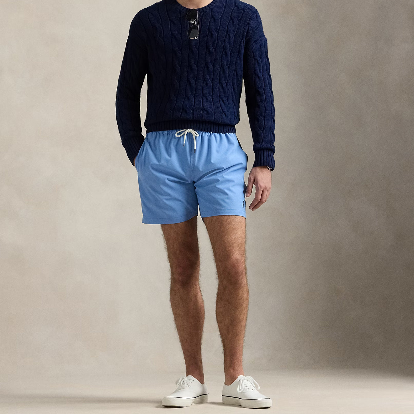 Polo Ralph Lauren Traveler Swim Short Harbour Island Blue - The Sporting Lodge