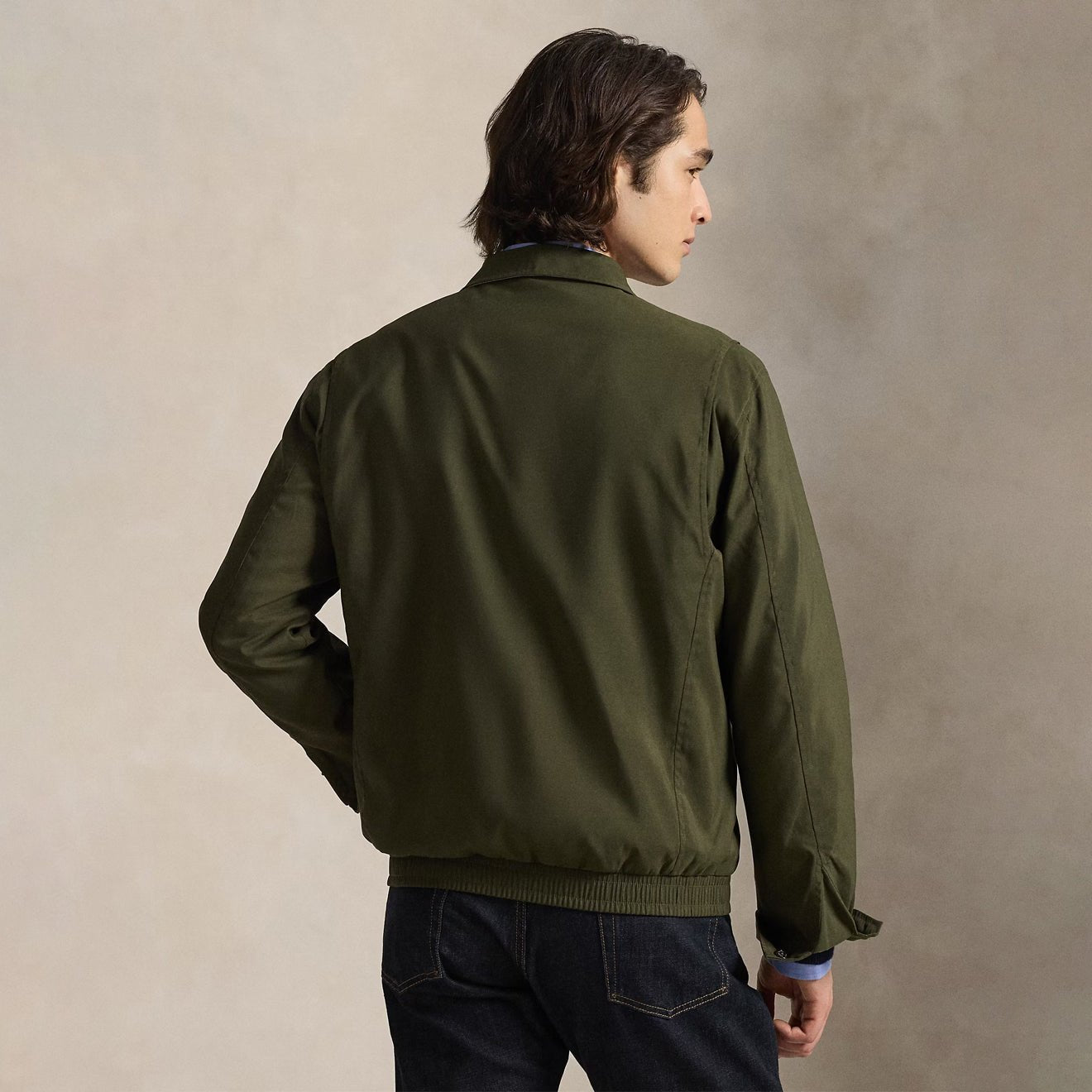Polo Ralph Lauren Twill Bi-Swing Jacket Company Olive – The