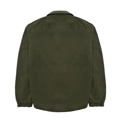 Polo Ralph Lauren Water-Repellent Shirt Jacket Dark Sage - The Sporting Lodge
