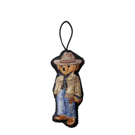 Polo Ralph Lauren Western Polo Bear Ornament