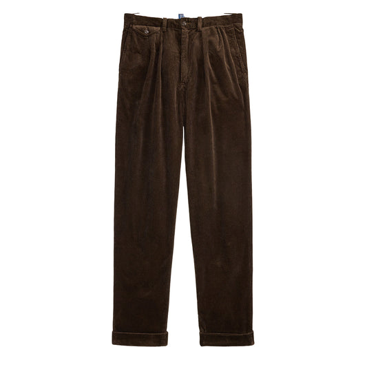 Polo Ralph Lauren Whitman Relaxed Fit Corduroy Trousers Dark Beech